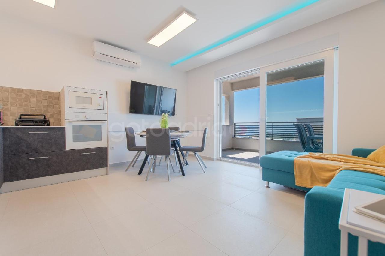 Luxury Sea View Apt Padi Via Mare Макарска Экстерьер фото